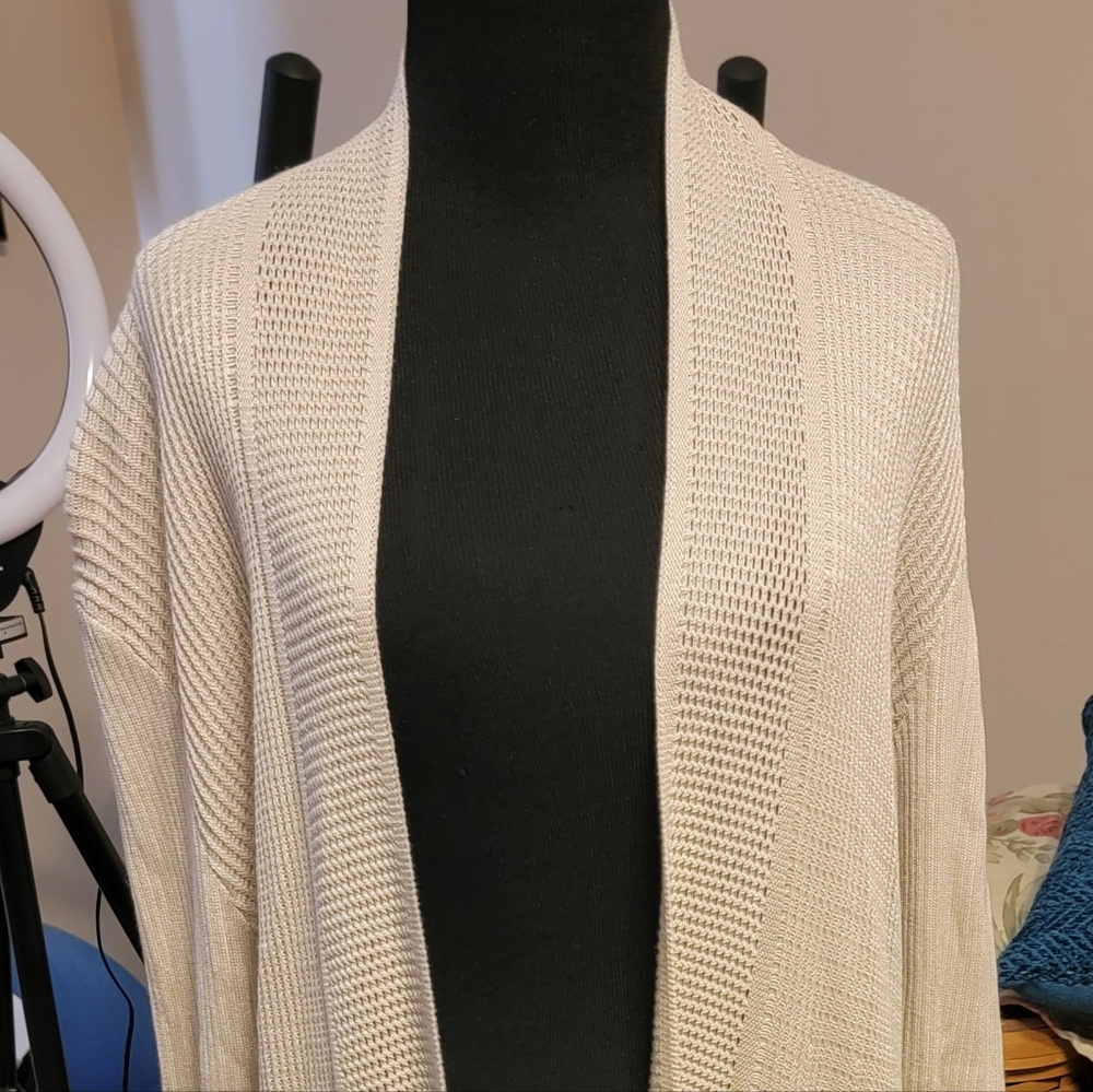 Ladies Long Cardigan